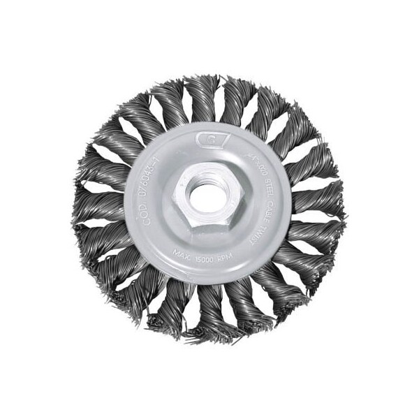 Century Drill & Tool Century Drill 76049 Angle Grinder Wire Wheel 4" Dia. Steel Knot 76049 - main